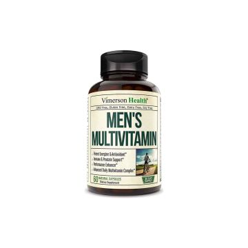 Mens Multivitamin with Zinc No Iron Vegetarian 60 Pills