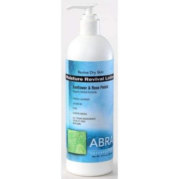 Moisture Revival Lotion 16 Oz Sunflower Rose Petals Abra Therapeutics 
