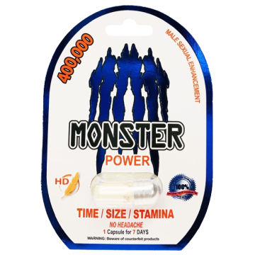 Monster Power Male Sexual Enhancement Herbal Gold Pill