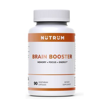 Bottle of Brain Booster Supplement