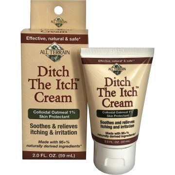 Natural Ditch The Itch Cream 2 Oz Natural Ingredients All Terrain