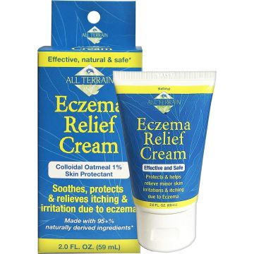 Natural Ingredients Eczema Relief Cream 2 Oz All Terrain both