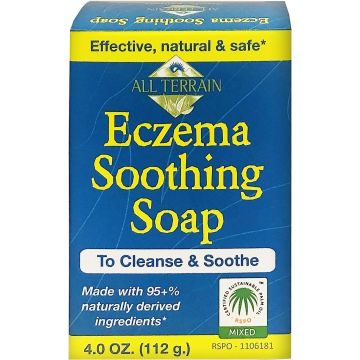 Natural Ingredients Eczema Soothing Soap Bar 4 Oz All Terrain box