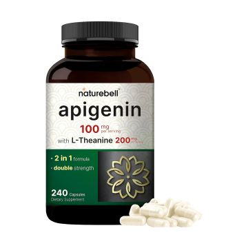 NatureBell Apigenin & L-Theanine Capsules