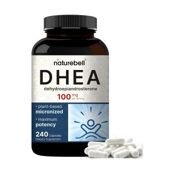 NatureBell DHEA 100mg Capsules Front View