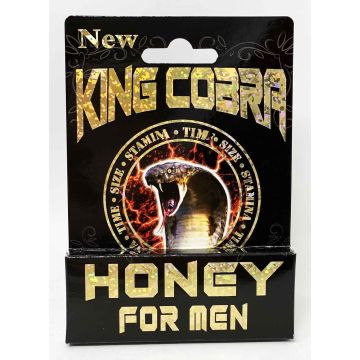 New King Cobra Honey For Men Enhancement Sachet