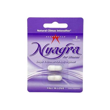 Nyagra Female Sensual Enhancement White Double Pill