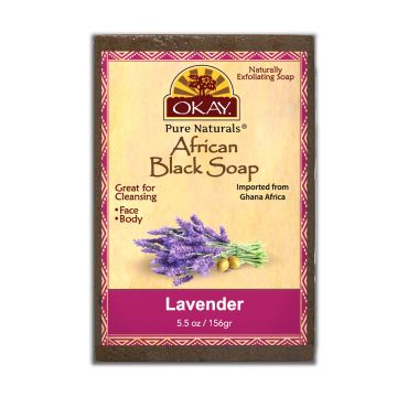 OKAY African Black Soap Lavender - 5.5oz