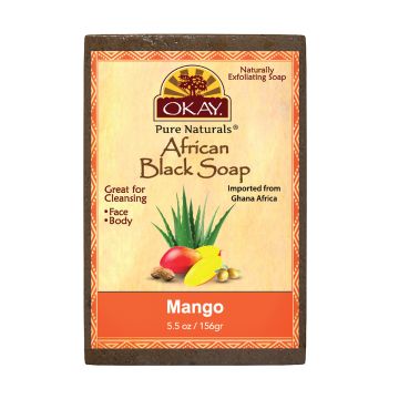 OKAY African Black Soap Mango - 5.5oz