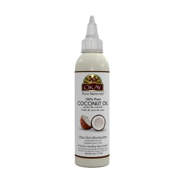 Coconut oil hair treatment for dry hair