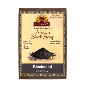 OKAY Pure Naturals African Black Soap Blackseed
