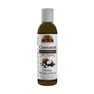 OKAY Coconut Hot Oil Treatment - Before and After
