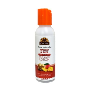 OKAY Shea Mango Lotion Bottle