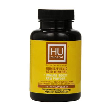 Organic humic fulvic acid minerals capsules