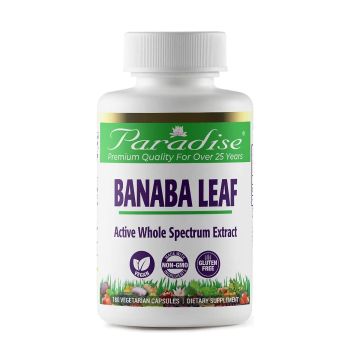 Paradise Herbs Banaba Leaf Extract 250mg bottle