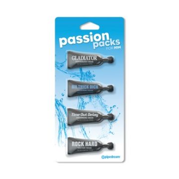 Passion Packs for Him Cream 0.34 fl. oz Each