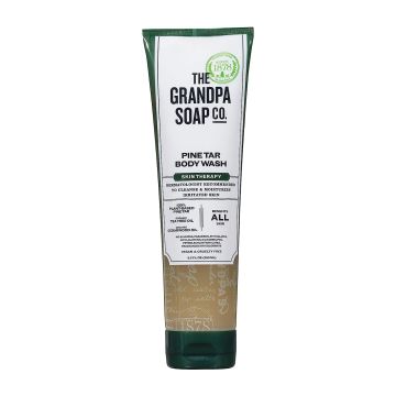 Pine Tar Body Wash 9.5 Oz Skin Therapy Grandpa Soap