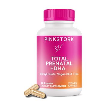 Pink Stork Prenatal Vitamins with DHA