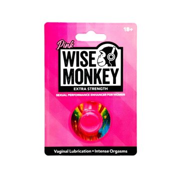 Wise Monkey Pink Pill Female Vaginal Lubrication Sachet
