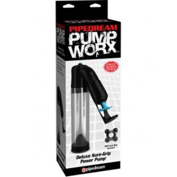 Pipedream Pump Worx Deluxe Sure-Grip Power Penis Pump Enlargement