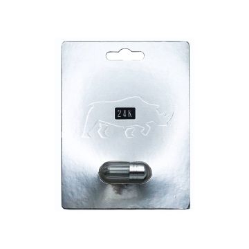 Platinum 10K Rhino Male Enhancement Silver Pill