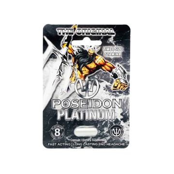 New Poseidon Platinum 8 Sexual Dietary Supplement 