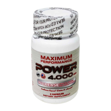 Power 4000mg male enhancement pill product package