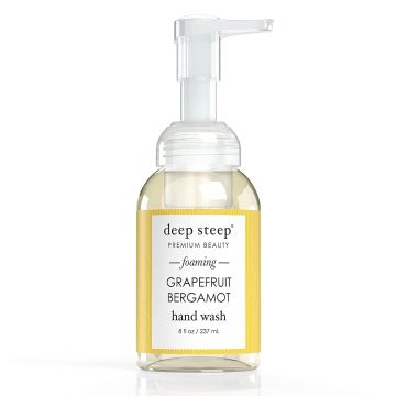 Premium Beauty Grapefruit Bergamot Foaming Hand Wash 8 Oz Deep Steep
