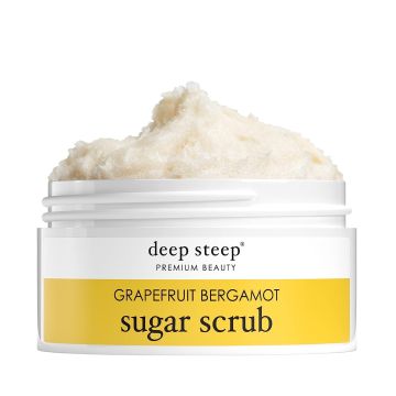 Premium Beauty Grapefruit Bergamot Sugar Scrub 8 Oz Deep Steep