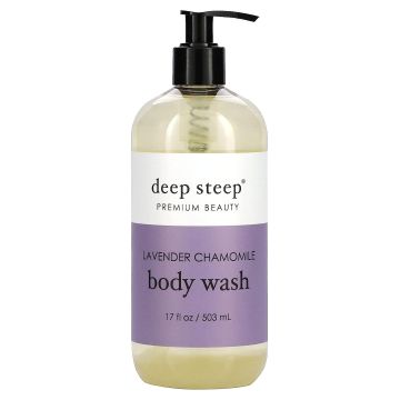 Premium Beauty Lavender Chamomile Body Wash 17 Oz Deep Steep
