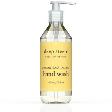 Premium Beauty Lemongrass Jasmine Liquid Hand Wash 10 Oz Deep Steep