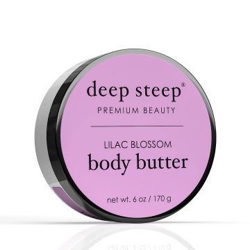 Premium Beauty Lilac Blossom Vegan Body Butter 6 Oz Deep Steep