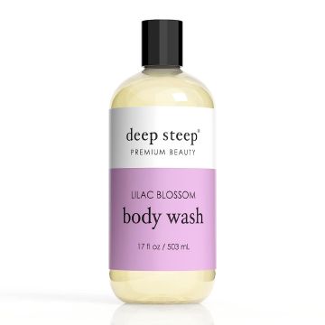 Premium Beauty Lilac Blossom Vegan Body Wash 17 Oz Deep Steep