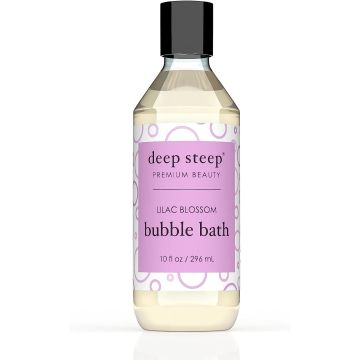 Premium Beauty Lilac Blossom Vegan Bubble Bath 10 Oz Deep Steep
