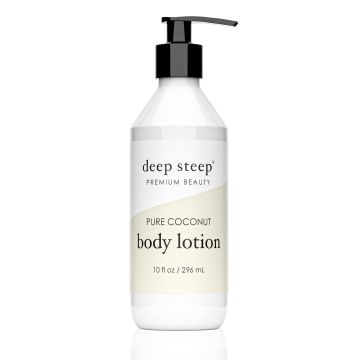 Pure Coconut Vegan Body Lotion 10 Oz Deep Steep Premium Beauty
