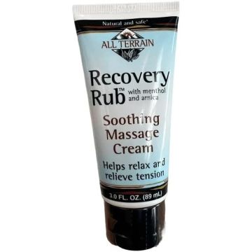 Recovery Rub Soothing Massage Cream 3 Oz Menthol
