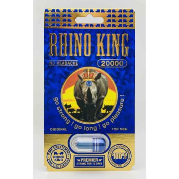 Rhino King 20000 Premier Strong Pill