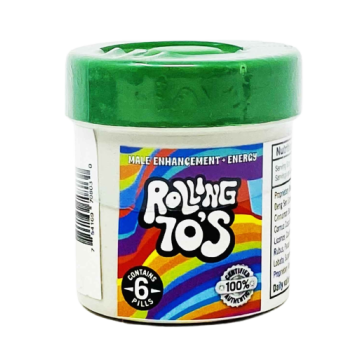 Rolling 70s male enhancement 6 pill pack 