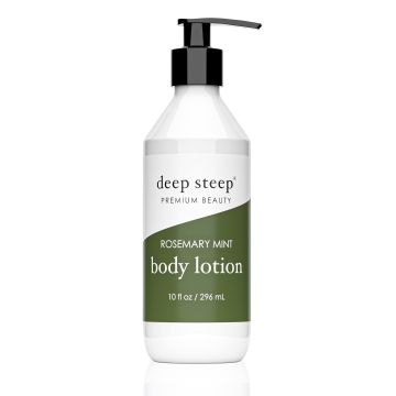 Rosemary Mint Vegan Body Lotion 10 Oz Deep Steep Premium Beauty