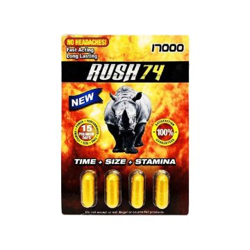Rhino Rush 74 Male Enhancement Pills Main Fron