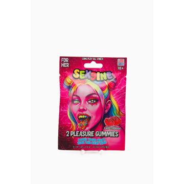 Sex9ine 2 Pleasure Gummies For Her Pink Lemonade – 10 Packs