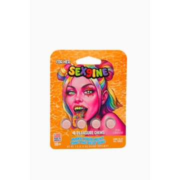 Sex9ine For Her Pink Lemonade Pleasure Chews – 4 Chews x 10 Packs