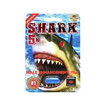 Shark 5K Triple Maximum Sexual Enhancement Pill Front Label