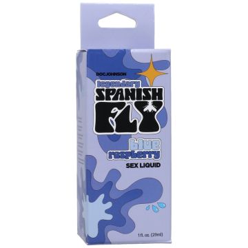 Spanish Fly Blue Raspberry Arousal Drops 1 oz bottle