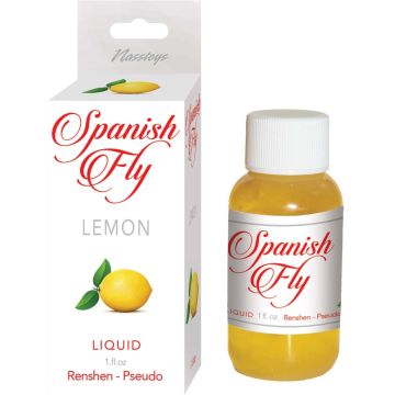 Spanish Fly sex drops lemon 1 oz bottle front view