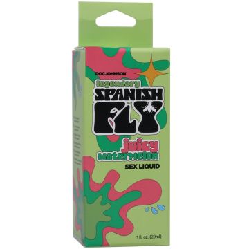 Discreet Spanish Fly sex drops watermelon packaging display