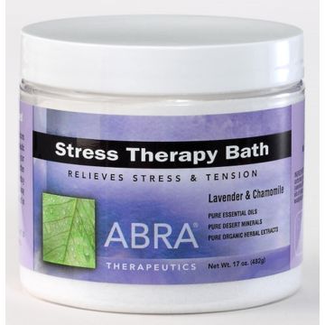 Stress Therapy Bath 17 Oz Lavender Chamomile Abra Therapeutics