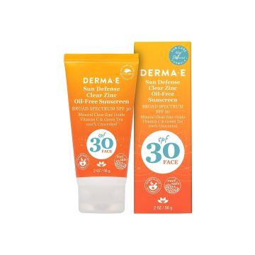 Sun Defense 30 SPF Fragrance Free Sunscreen Vegan Derma E