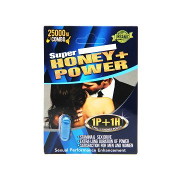 Super Max Honey Plus Power 25000IU Combo Male Enhancement