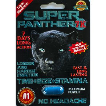 Super Panther 7K Original Genuine Triple Maximum for Men 1 Pill